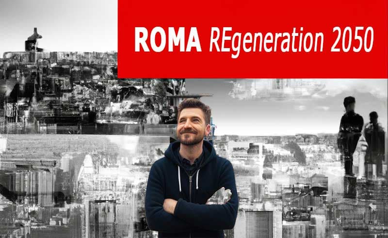 Immagine di parti della città di Roma, nell'ottica prospettica del ROMA REgeneration, che immagina la Capitale del futuro con potenziali prospettive di crescita derivanti da alcuni interventi di rigenerazione urbana