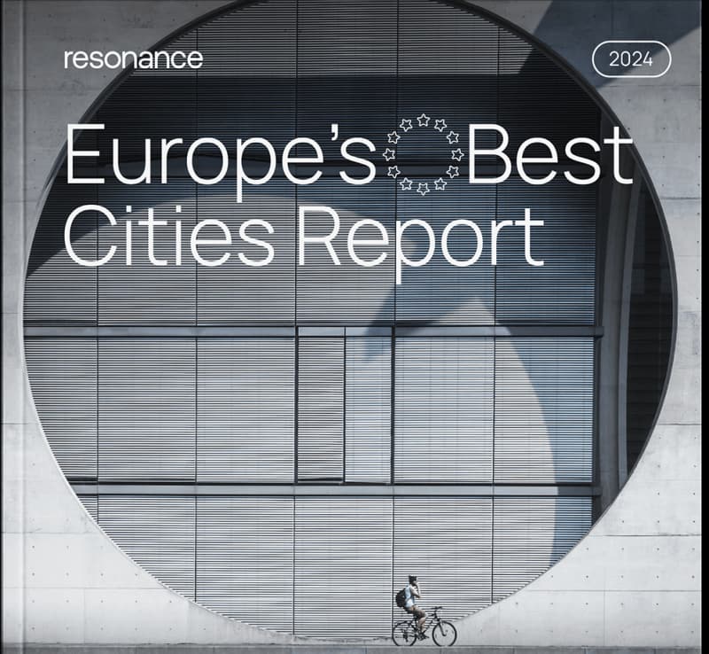 Immagine della copertina del magazine Europe’s Best Cities 2024